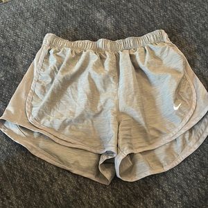 nike gray shorts size medium